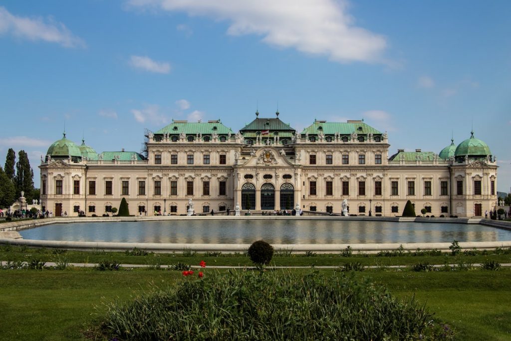 palais du belvedere vienne autriche